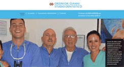 Desktop Screenshot of orsinistudiodentistico.com
